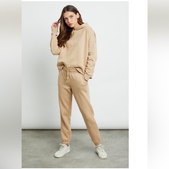 Rails Kingston Sweatpants Drawstring Heather Camel size Large - Picture 1 of 14